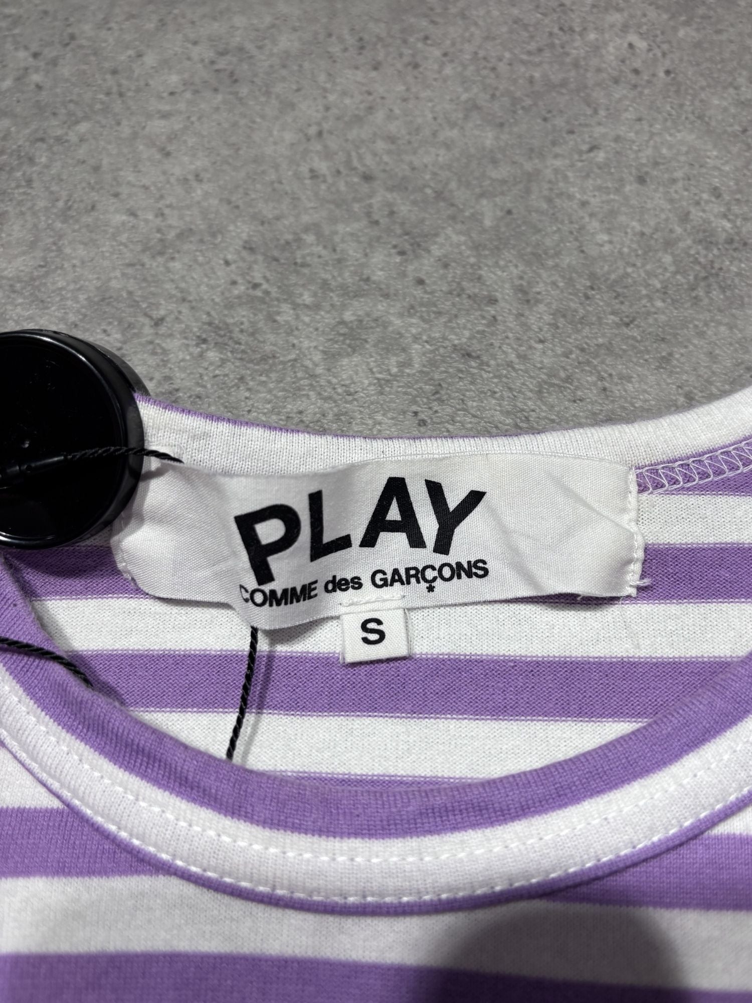 Marinière lilas Comme des Garçons (S)
