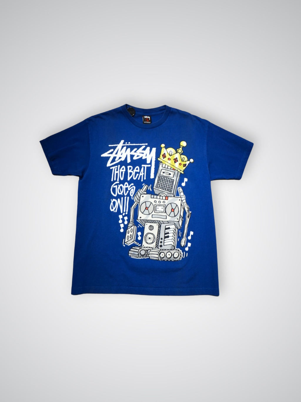 T-shirt Stussy "The Beat Goes On" (L)
