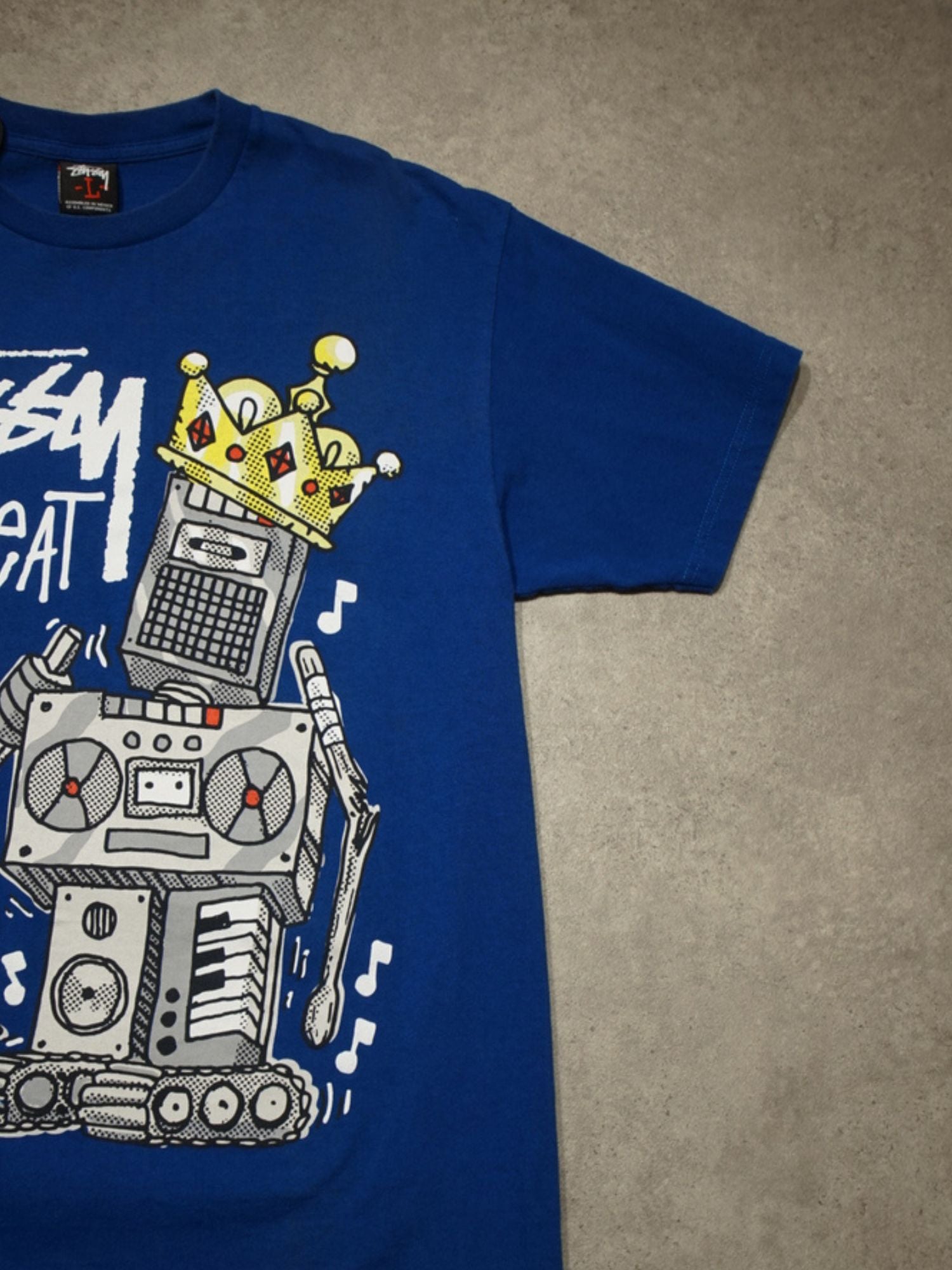 T-shirt Stussy "The Beat Goes On" (L)