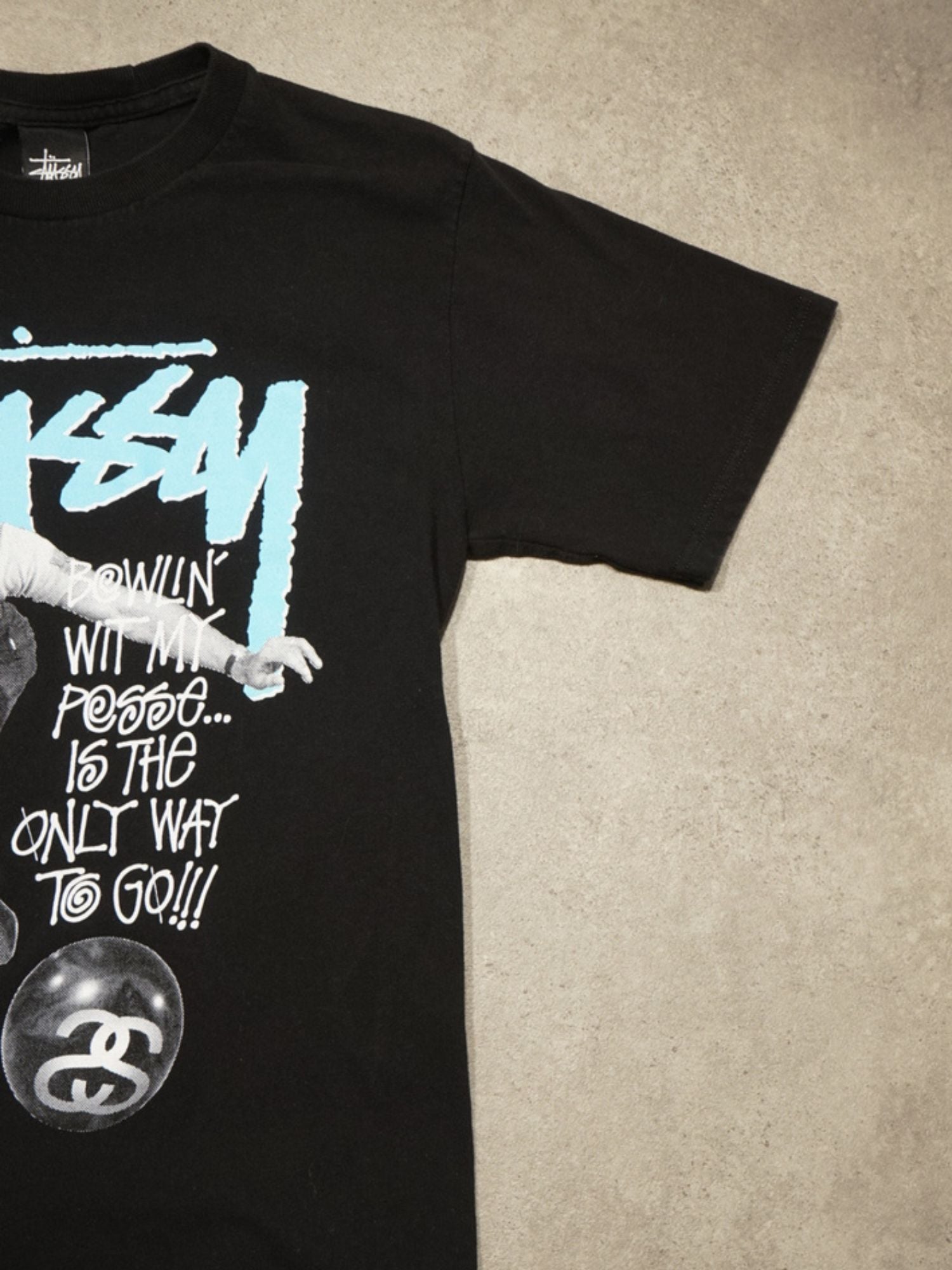 T-shirt Stussy Bowling (S)