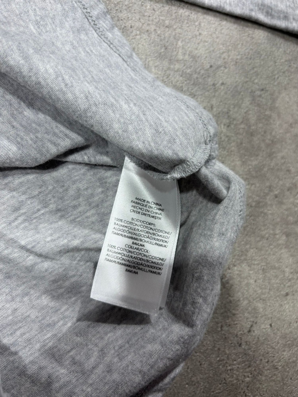 T-shirt Ralph Lauren Bear gris (XS/S femme)