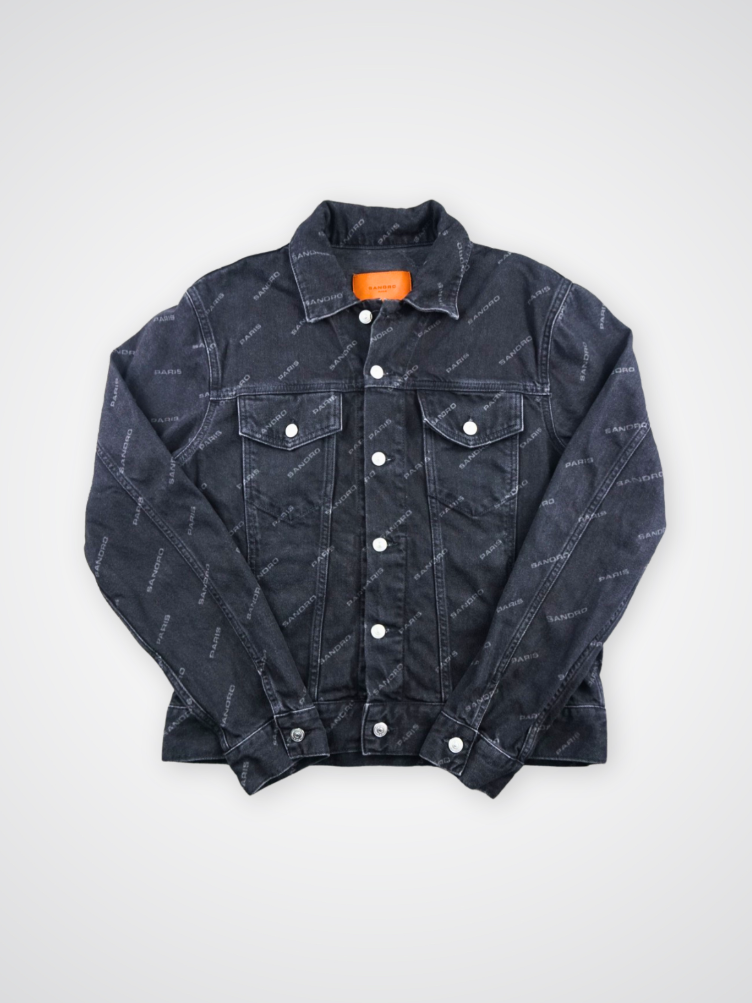 Veste en jeans Sandro (M)