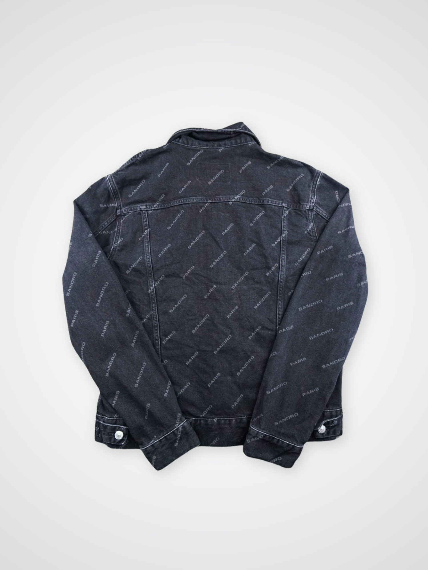 Veste en jeans Sandro (M)