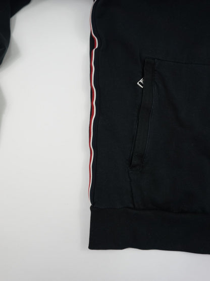 Sweat zippé noir à logo - Moncler